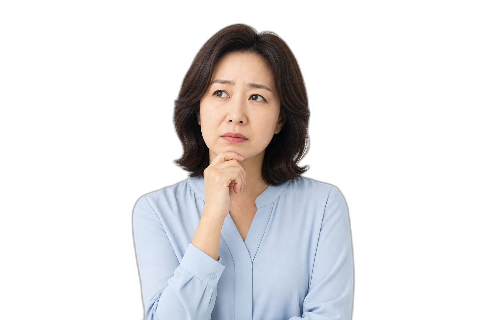 고민하는 사장님